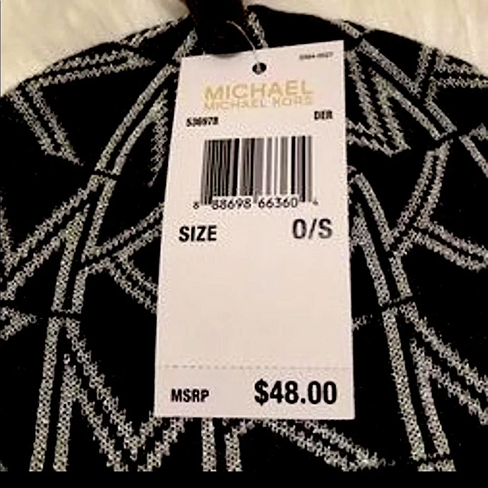 Michael Kors Logo Foldover Beanie